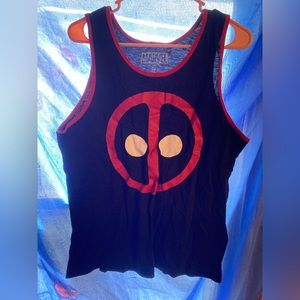 Deadpool graphic tank top